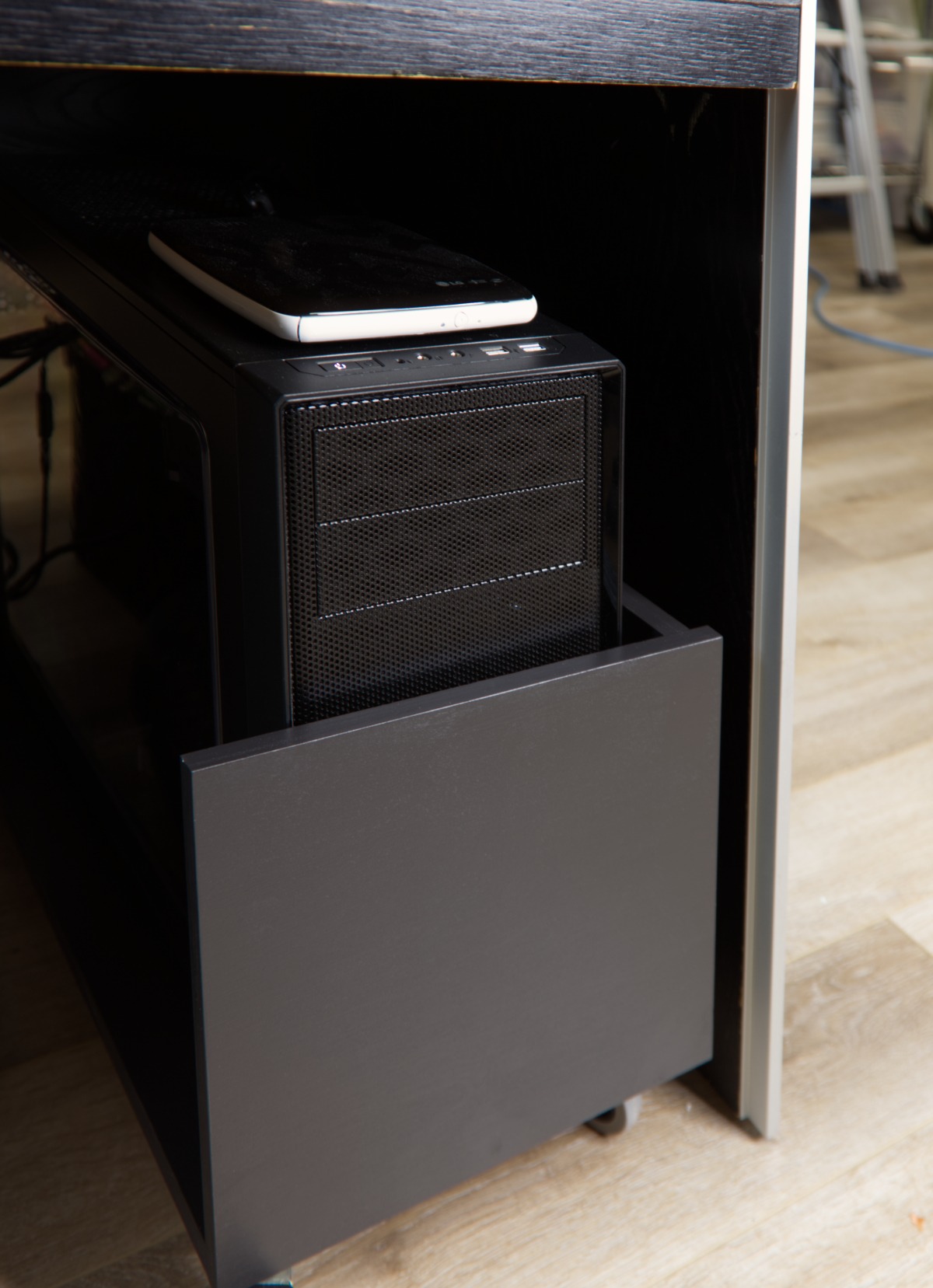 Computer Stand Installed Computer Stand Installed